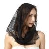 Catholic Lace Veil Black Head Covering Fashion Bride Mantilla  Women