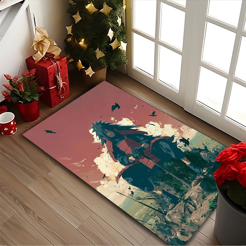 1pc naruto Rug, Digital Printed Home Chair Sofa Mat, Durable Office Area Carpet, Beautiful Festival Decorations