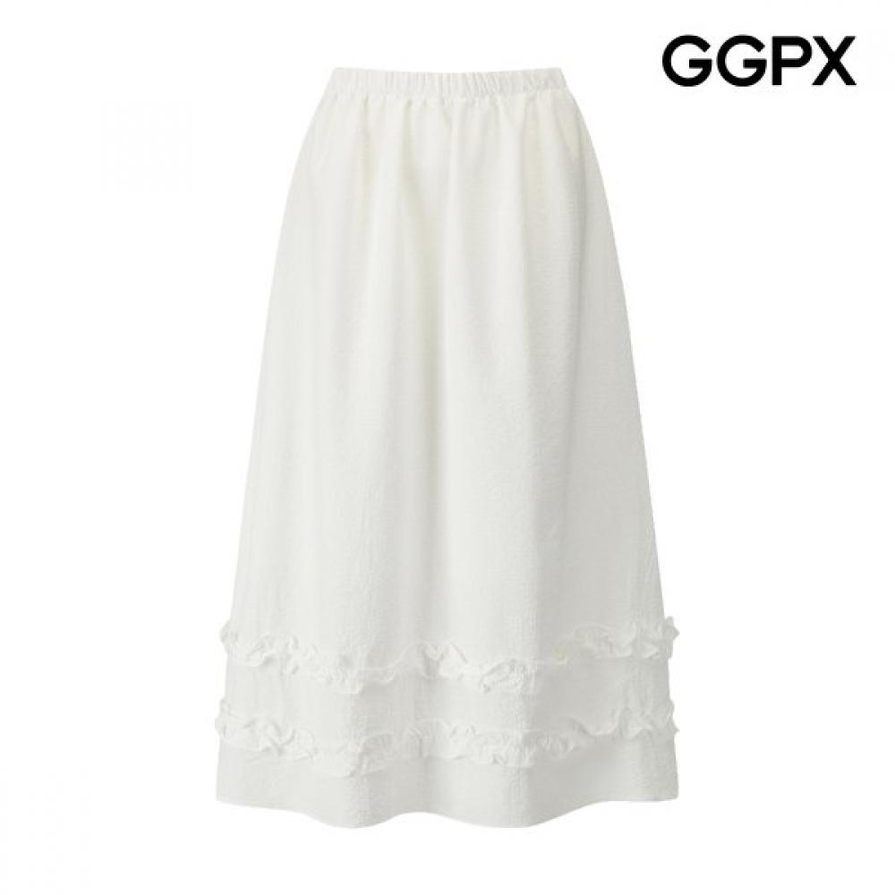 Double Frill Banding Skirt Gq2sk014f blacks/F