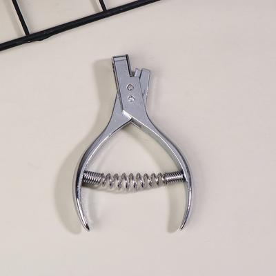 1Pc Pinza per punzonatura a forma di U Fai da te Sarti Designer di indumenti Modello in acciaio Taccatrice Perforatrice per carta Pinze per cucire Marcatore per punzonatura