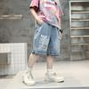 Children's Clothing Boys' Denim Shorts Children's Shorts Summer Shorts Cropped Shorts Student Pants