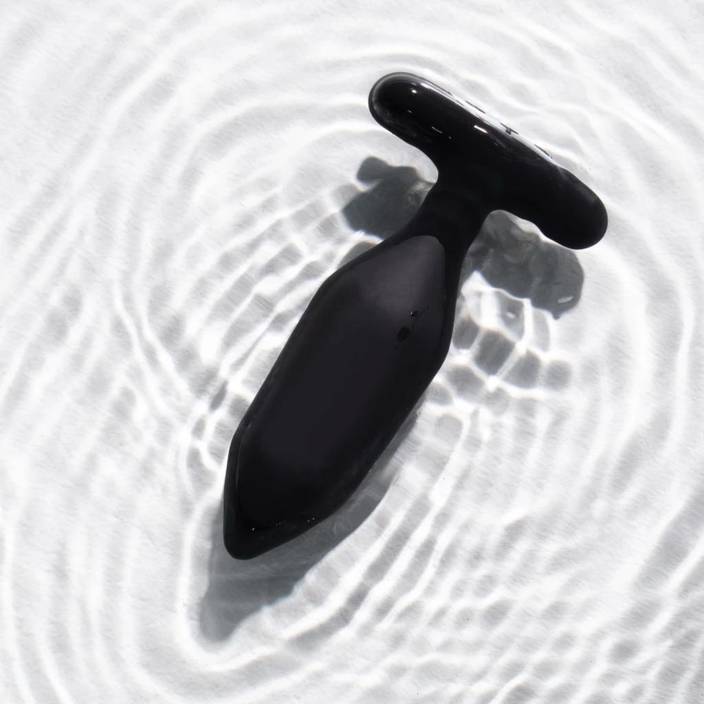 Je Joue - Onyx Butt Plug with Remote Control Black
