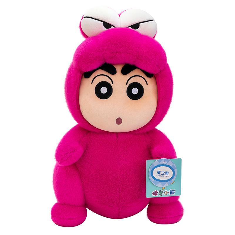 Crayon Backpack Small New Turtle Crocodile Penguin Plush Toy Children's Gift Ornament Anime Tide Play