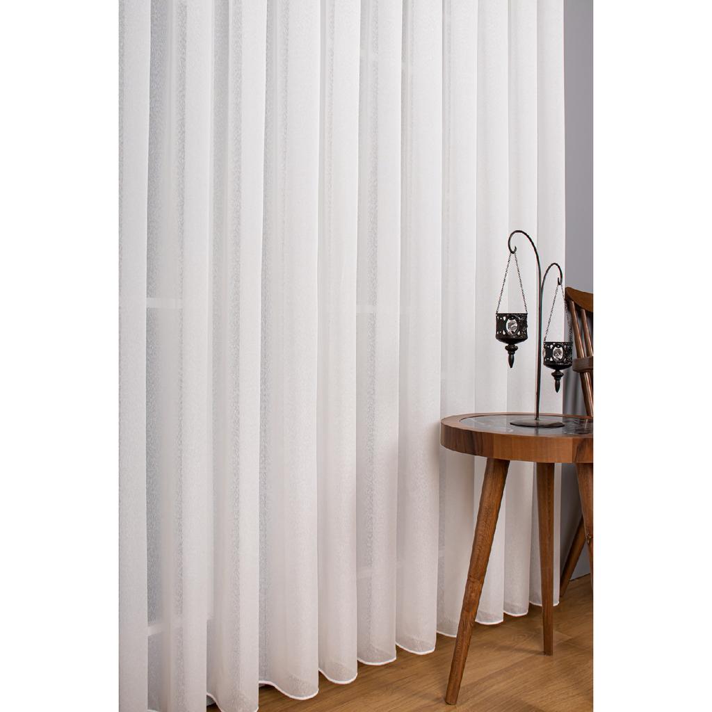 Breaked Floor Flat Tül Curtain 1/3 Frequent Pile