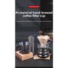 Filter Cup, V60 Filter Paper Coffee Filter, Pour-over Coffee Funnel, Resin Filter Screen, Mesh, Outdoor Portable