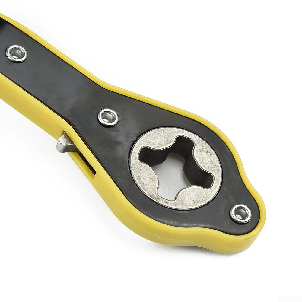 Cheie auto cu mâner din oțel cu clichet de înaltă calitate pentru repararea cricului