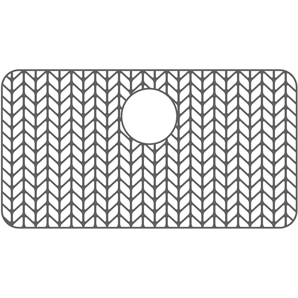 Silikon Spülbeckenmatte Rutschfeste Küchenspülbeckenmatte Hitzebeständig Abtropfmatten Hohles Design Spülbeckenschutzpad für Zuhause Küche