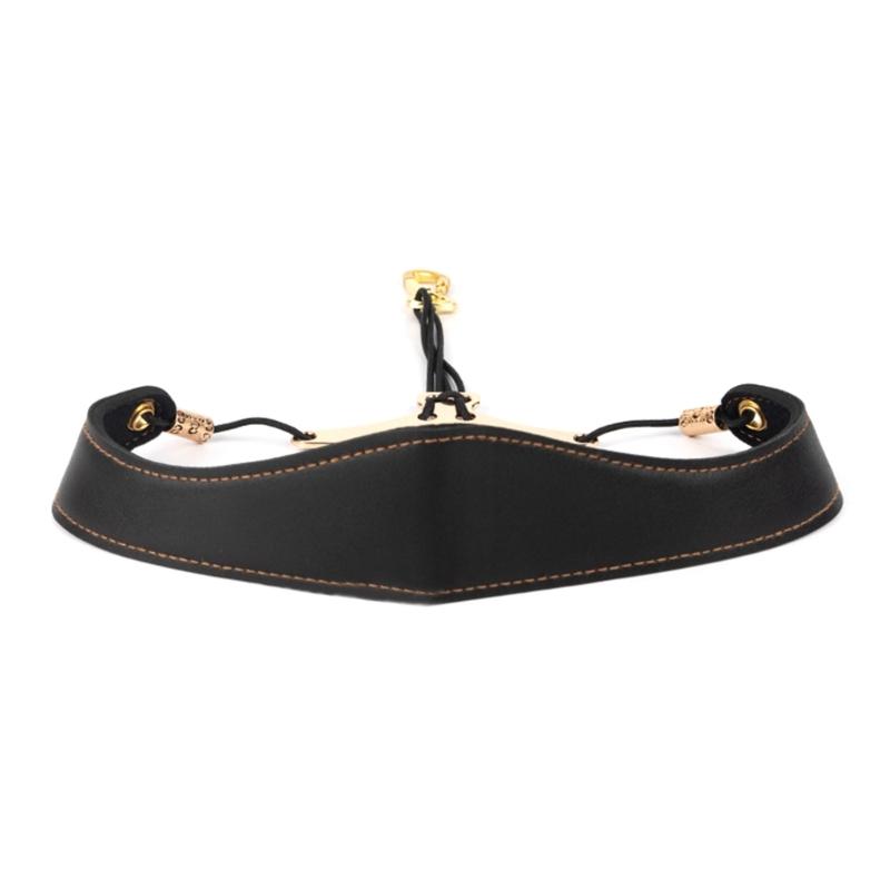 Saxophone Strap Adjustable Neck Strap Saxophone Harness Leathers Padded Sling