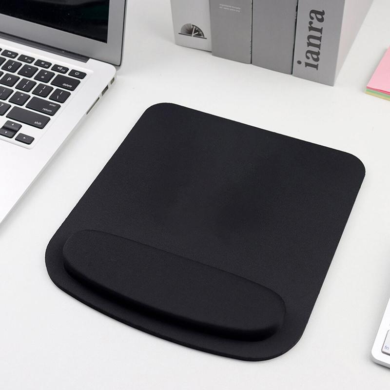 Ergonomic Mouse Pad Non-Slip Thickened Pain Relief Mousepad Comfortable Computer Mouse Pad Solid Color Computer Game Mouse Pad