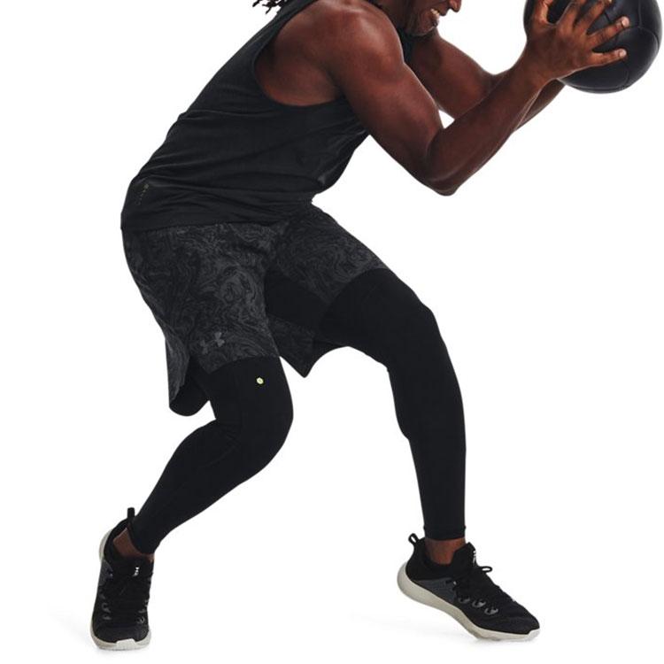 Under Armour Woven Series All Over Print Casual Woven Shorts Men Shorts Black 1361515-002