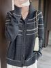 Women's High-Neck Wool Cardigan: New Autumn/Winter Style, Warm, Loose, Slimming, Versatile Knit Sweater Coat.