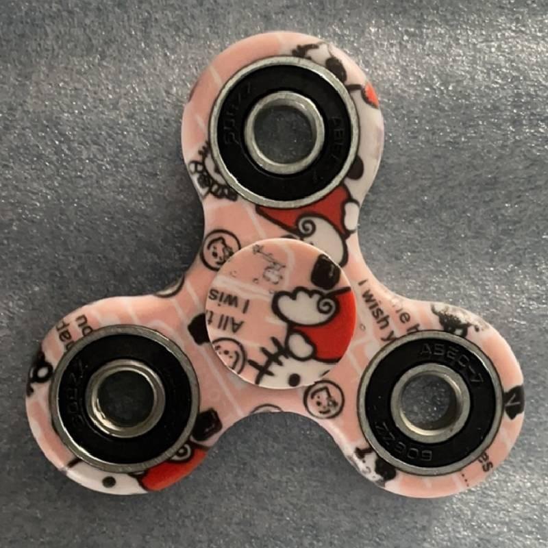 Pattern Metal Spinner Decompression Toys Gift