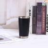 20oz Stainless Steel Vacuum Insulated Travel Mug With Push Lid Double Wall Car Cup Hot Cold Drinks