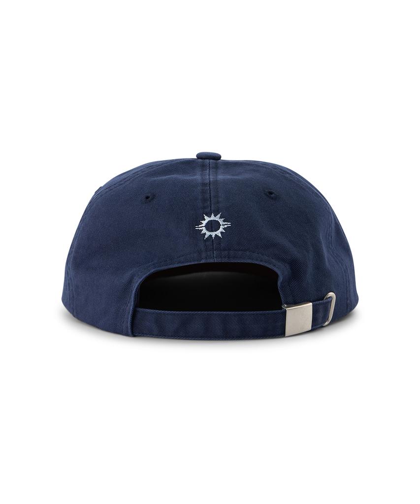 HELLO SUNRISE 90S Logo 6Panel Cap_Deep Navy