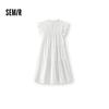 Semir Women's Ruffle Sleeve Tiered Mini Dress