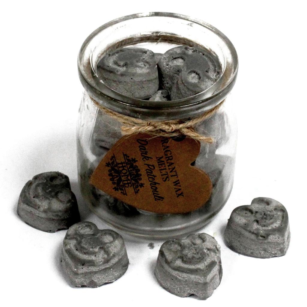 2x Soy Wax Melts Jar, Dark Patchouli