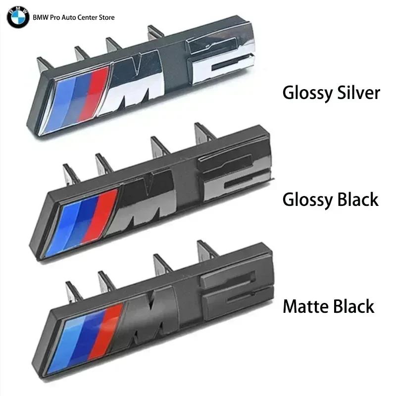 

3D ABS car front grille badge BMW E87 F20 F52 F23 F45 F46 E46 E90 E92 E93 Decorative Competition Edition M logo glossy silver