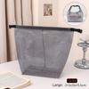 Portable Makeup Cosmetic Storage Bag Swimming Bag Simple Travel Buckle Type Shopping Bag Waterproof Washing Bag