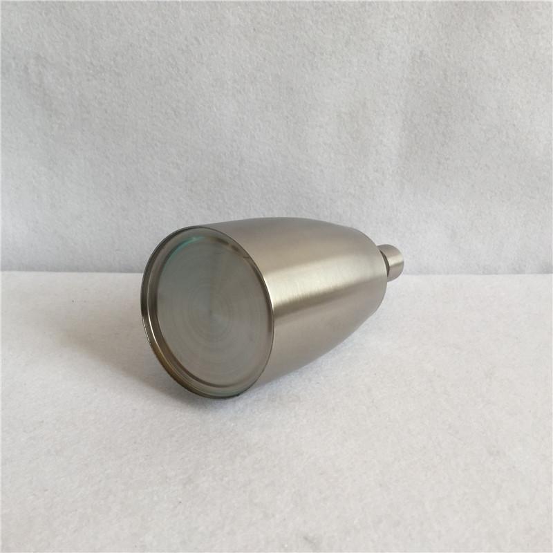 400ml Brushed Nickle Stainless Steel Liquid Soap Dispenser Household Bathroom Lotion Bottle