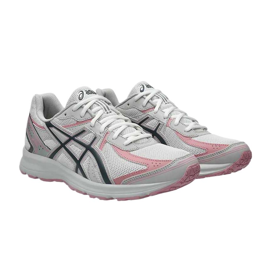 Asics Jog 100S Classic Fashion Comfortable Versatile Low-Top Running Shoes Men sneaker White Carbon 1203A684-103