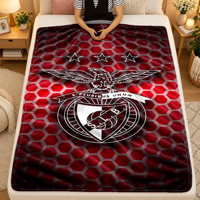 Flannel BlanketBenfica Warm Soft Throw Blanket for Indoor Sofa Bed Living Room Use