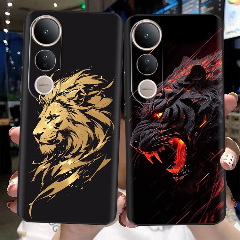 For Vivo V50 Lite Case Cute Cartoon Painted Phone Case For Vivo V50 Lite 4G 5G Protection Shockproof Shell Back Cover Protection