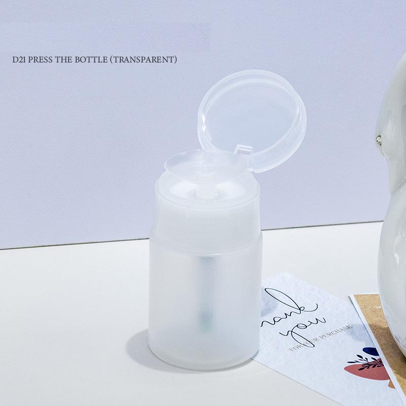 

60ml Transparent Portable Makeup and Nail Art Dispenser Bottle прозрачный
