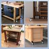 Woodworking High Load Bearing Casters Workbench Moving Casters DIY Table Universal Wheel Tool Accessory