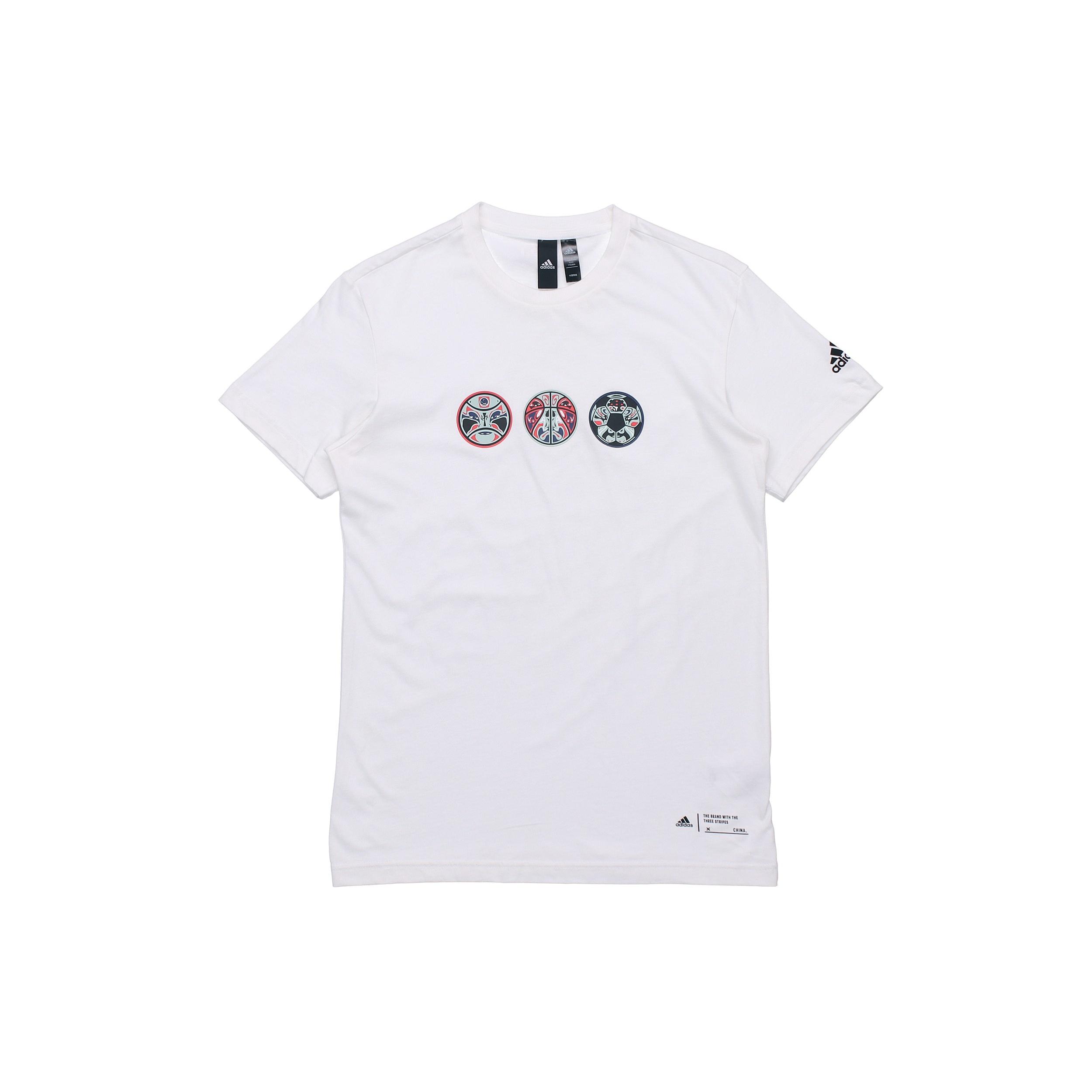 adidas GFX T CHINA Short-sleeve Tee Men White Men s FT2849 XXL
