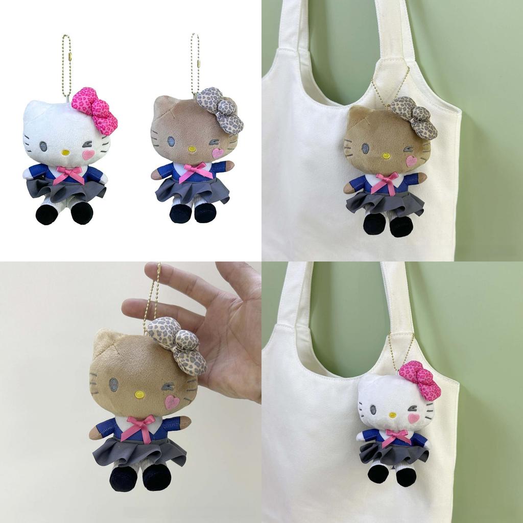 Jk Dress Hello Kitty Plush Toy With Super Soft Short Plush For Girls Bag Pendant Gift