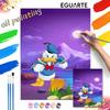 Donald Duck Oil Painting Kit Wall Art Home Decor Gift
