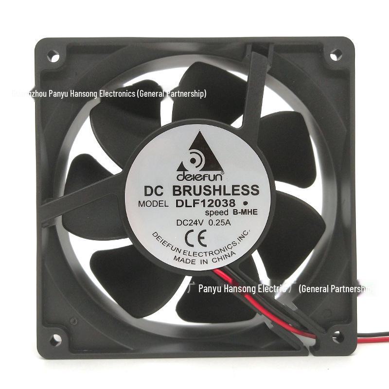 Silent 8025 DC Cooling Fan 24V, Double Ball, 8CM, for Amplifiers