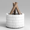 Bonfire Flame Aroma Diffuser: Creative Atmosphere Light & Humidifier for Home or Office