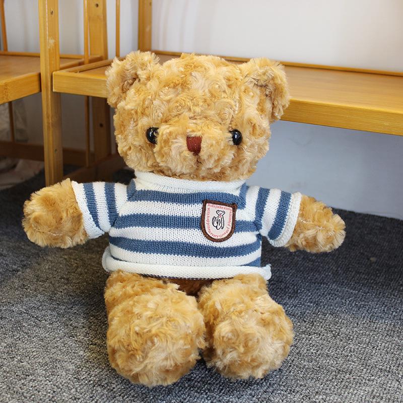 Adorable Teddy Bear Plush Toy - Stuffed Animal Doll for Kids' Birthday Gift