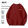 GLM Men's Waffle Knit Long Sleeve Sweatshirt