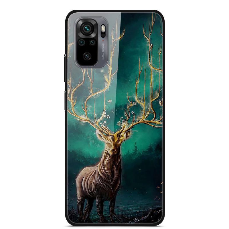 Tempered Glass Case For Xiaomi Redmi Note10 Pro Case Glass Back Cover For Xiaomi Redmi Note 10 10Pro Max Case Note10 5G Shell