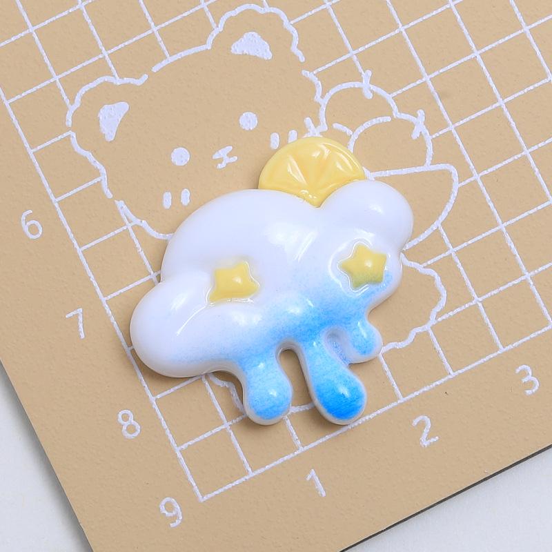 Dreamy Unicorn Resin Shoe Buckle & Hair Clip DIY Accessories