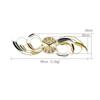 New Chinese Luxury Fish Group Wall Clock - Wrought Iron Design, Living Room Mural Craft, Hotel Hall Wall Sticker, Creative Decor