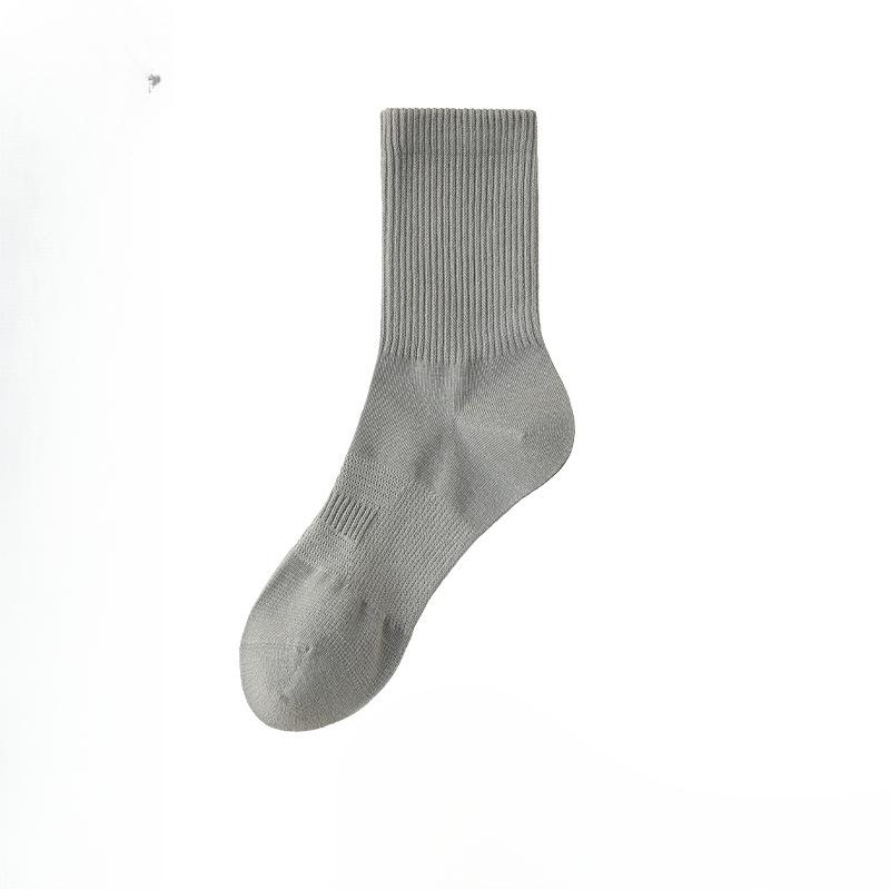 Female Autumn and Winter 10A Anti Bacterial Deodorant Boneless Sweat Absorption Breathable Sports Tube Socks