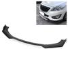 Front Bumper Lip Spoiler Splitter Kit Aerodynamic Part for Auto Car Modification(Glossy Black White )