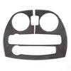 For Mitsubishi Eclipse 2006-2011 Soft Carbon Fiber Car Center Control Air Outlet Panel Cover Trim Sticker Car