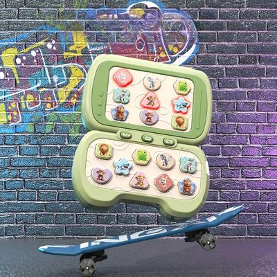 Fast Push Handheld Puzzle Game Quick Push Game Light Up Reaction Training Toy Interactive Finger Dance Game Machine Gifts For Kids