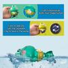 Wind-Up Swimming Frog Bath Toys for Toddlers, No Battery Mold-Free ABS Montessori Water Toy for Kids