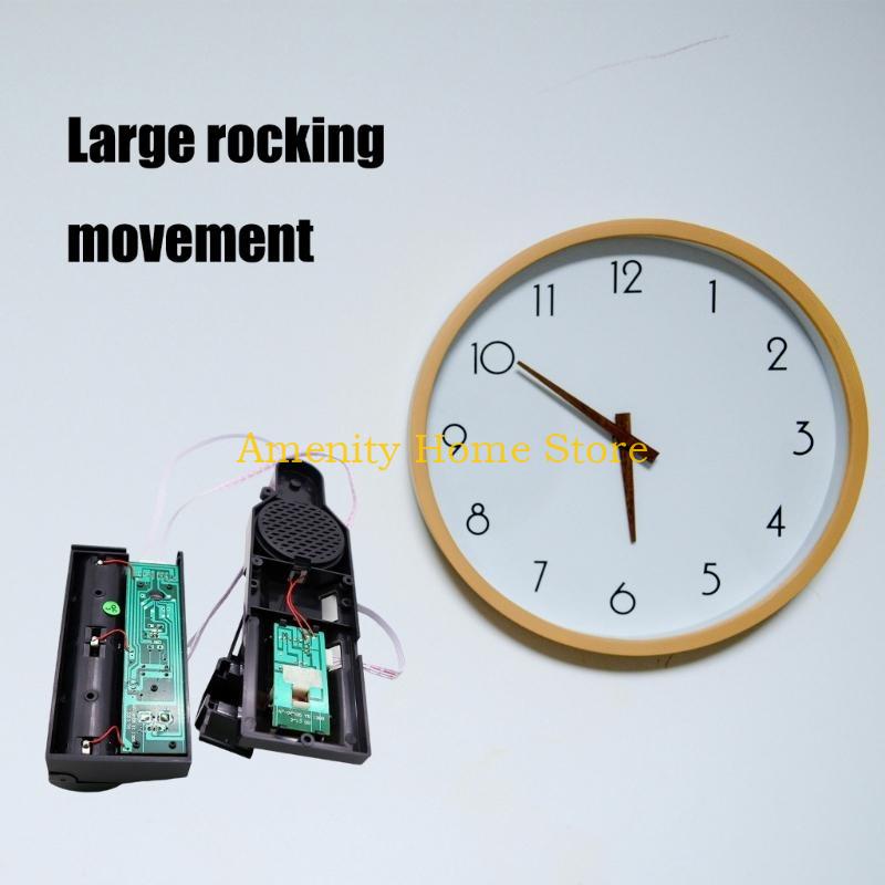 F26C Musical Pendulum Clock Movement Wall Clock Mechanism Repairing Chimes Music Box Replacement Accessories Repair Parts Kits CN