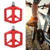 1 Pair Bike Pedal Anti Slip Nylon       Flat Pedals for Road Mountain Bike