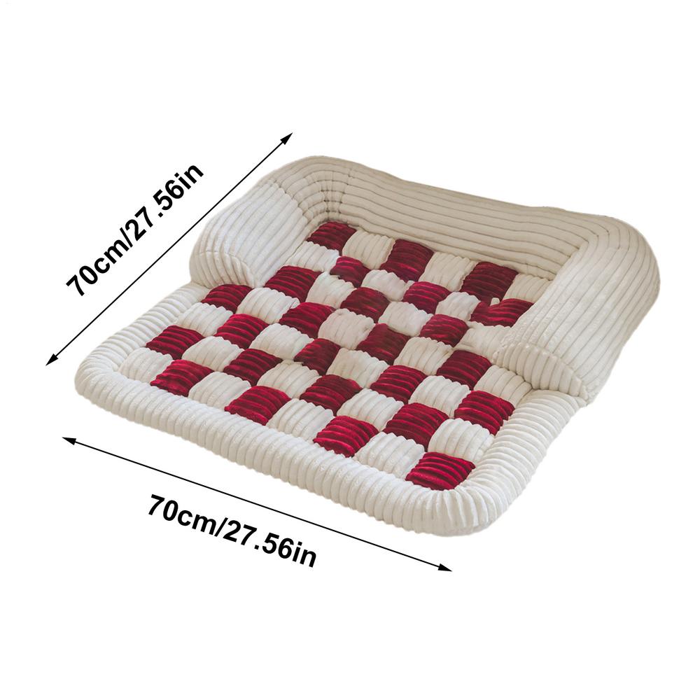 Couch Cover For Dogs Washable 27.56 Inch Square Thick Non-Slip Pad Washable Cat Couch Bed For Furniture Protection Home