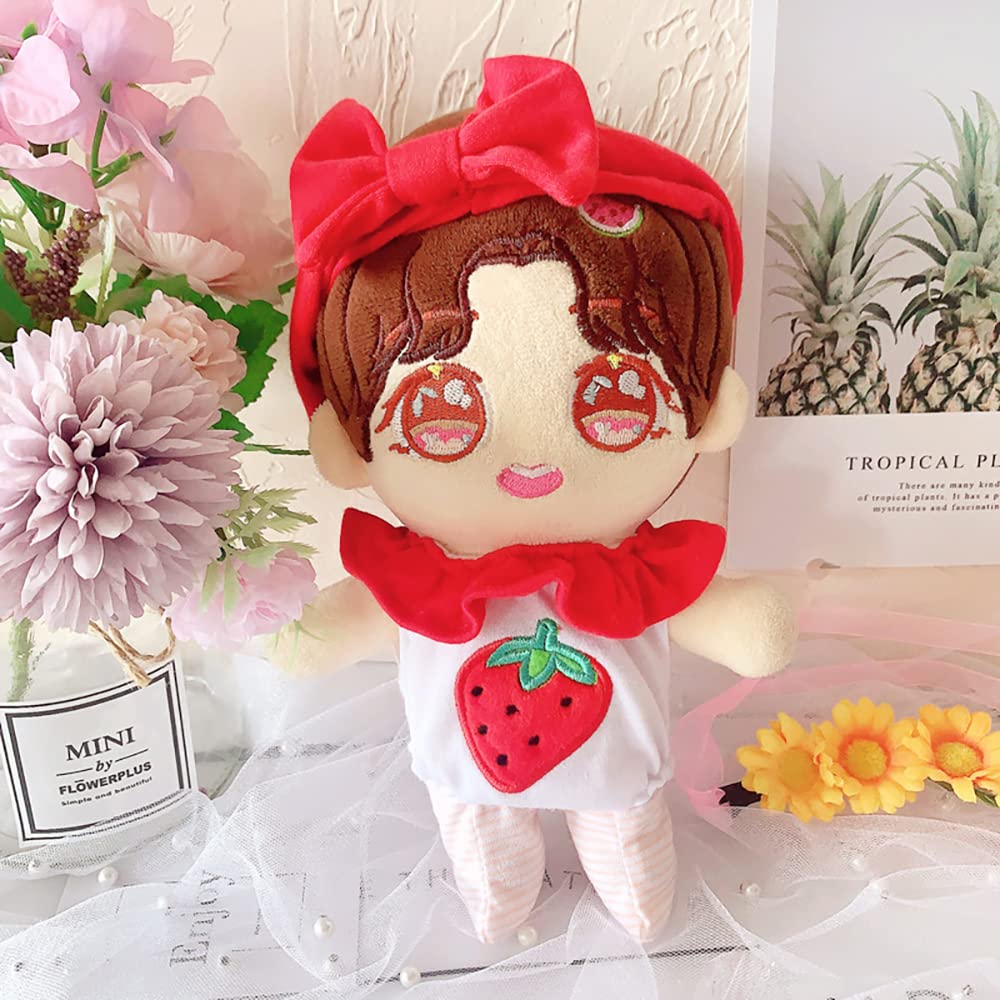 Niannyyhouse 20cm Plyšové Ponožky pro Panenky, Sada 3 Párů, Bavlněné Pruhované Ponožky pro Panenky, Oblečení pro Panenky