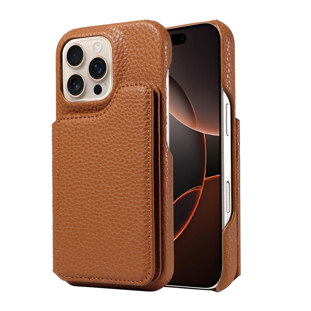 

Модный противоударный противоугонный чехол из искусственной кожи для iPhone16 15 14 13 12 11 7 8 серии, слот для нескольких карт, функция кронштейна For iPhone 13&Artificial Leather