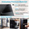 2/4 Pack Fridge Ice Water Dispenser Absorbent Drip Tray Mats Reusable Non Slip Refrigerator Coffee Machine Drip Catcher Pad