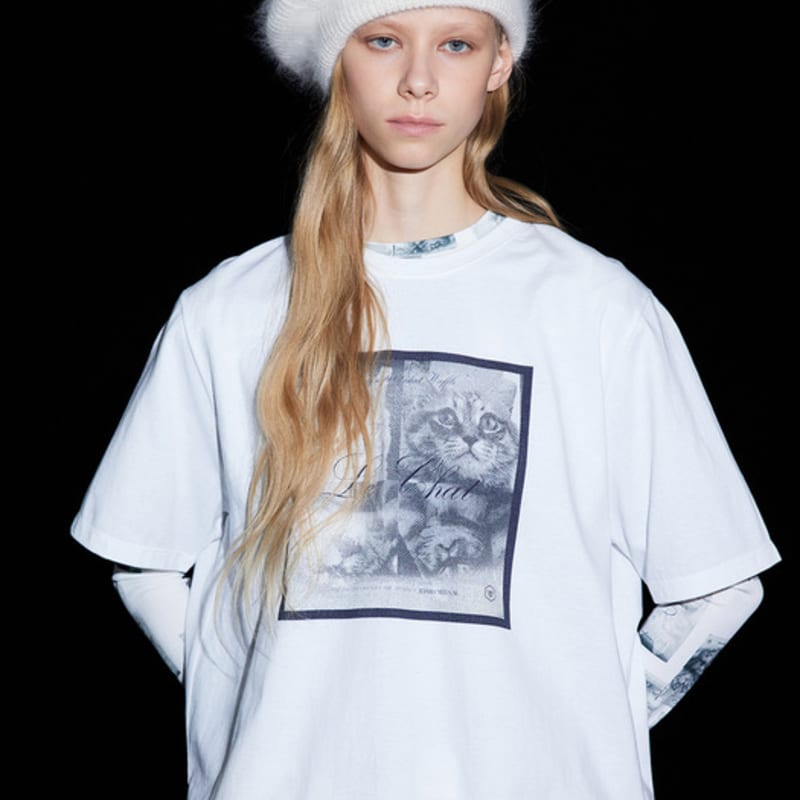 WNDERKAMMER Angora beret_Ivory